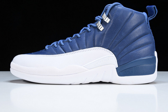 Air Jordan 12 Retro Stone Blue 130690-404