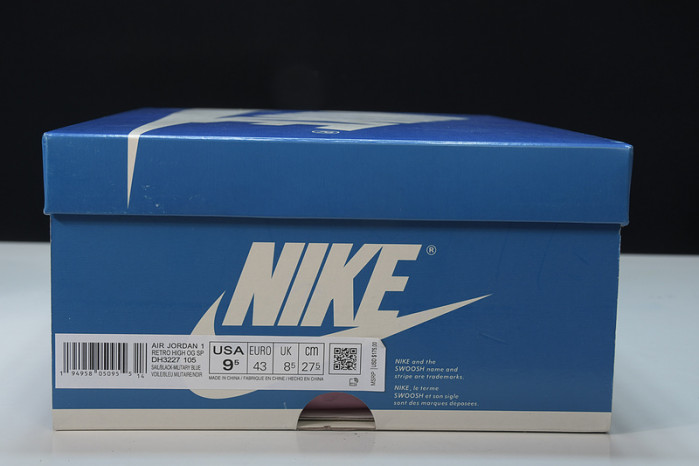 Travis Scott x Fragment x Air Jordan 1 High OG SP Military Blue DH3227-105