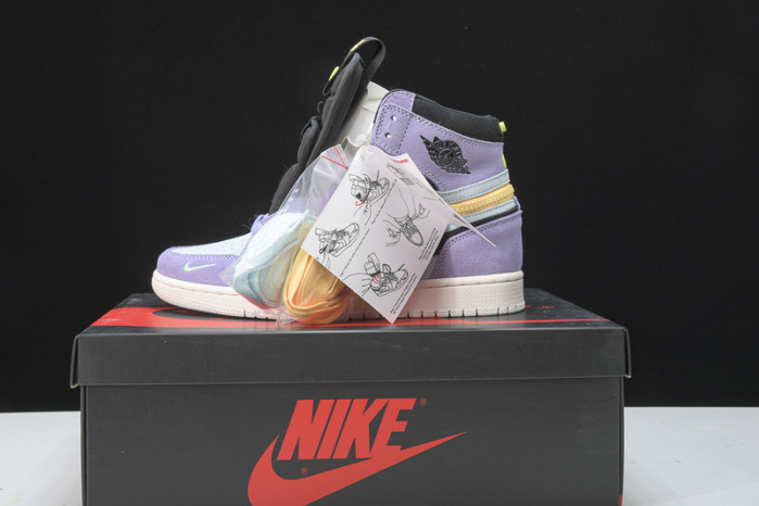 Air Jordan 1 High Switch Purple Pulse CW6576-500