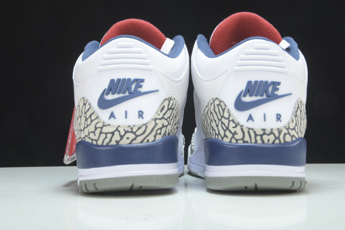 AIR JORDAN 3 RETRO TRUE BLUE NIKE AIR FIRST LOOK 854262-106