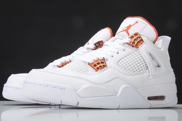 Air Jordan 4 Retro Metallic Orange CT8527-118