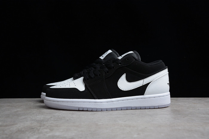 AIR JORDAN 1 LOW BLACK WHITE DH6931-001