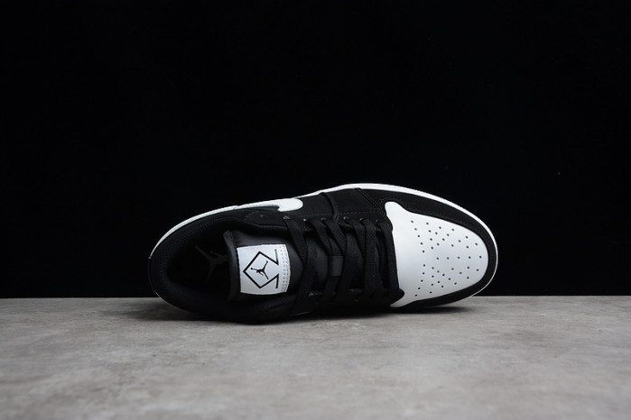 AIR JORDAN 1 LOW BLACK WHITE DH6931-001