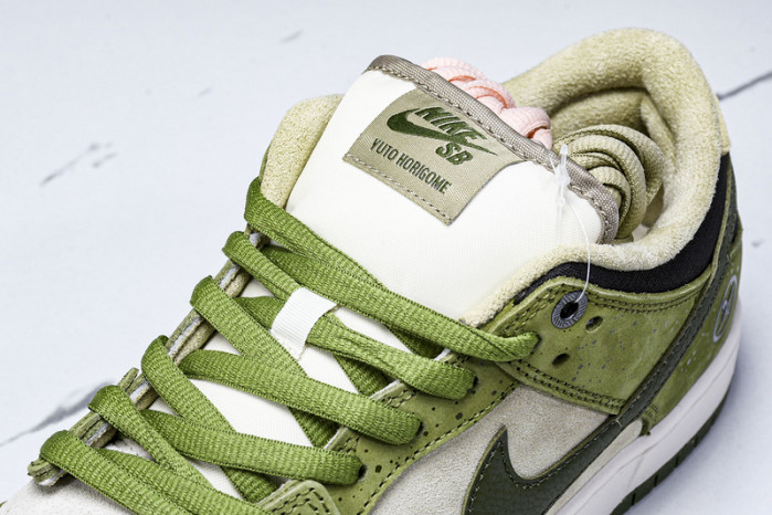 Yuto Horigome × Nike SB Dunk Low Pro QS Matcha HF8022-300