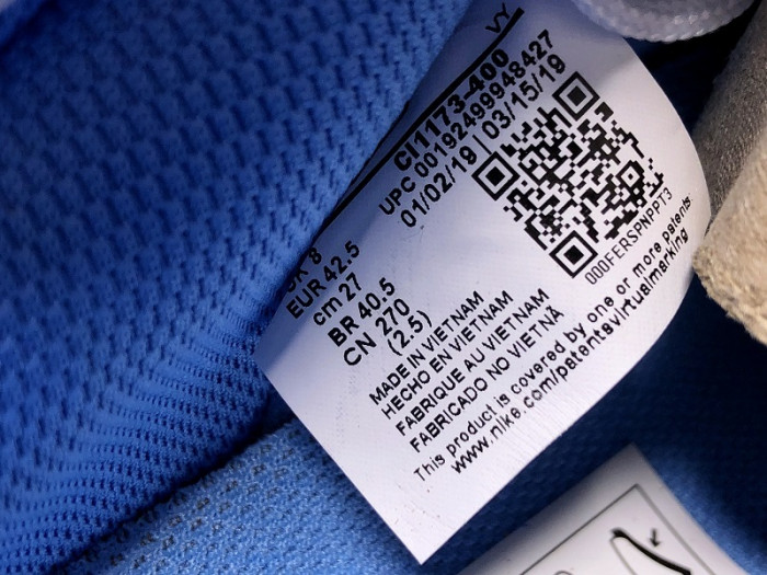 Air Force 1 Low OF MCA University Blue  CI1173-400