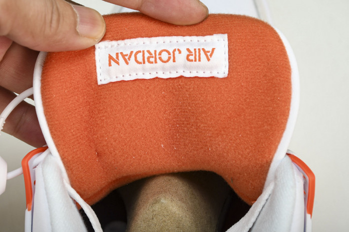 Nike SB x Air Jordan 4  White Orange DR5415-108