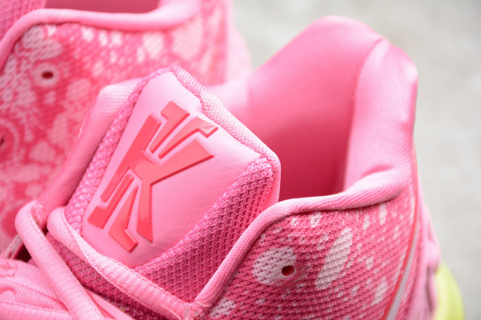 kyrie 5 spongebob patR1ck lotus pink/university red 003