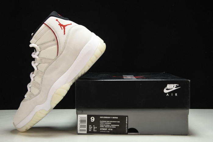 Air Jordan 11 “Platinum Tint” 378037-016