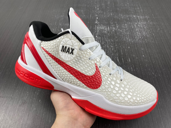 Nike Zoom Kobe 6 white red CW2190-400