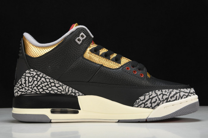 Air Jordan 3 Retro "Black Gold"   CK9246-067