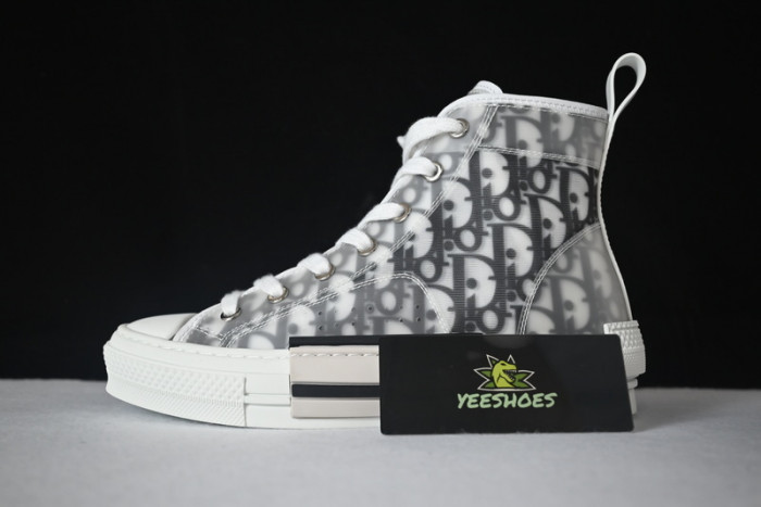 D10R B23 High Top Logo Oblique Sneakers