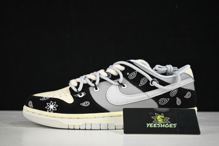 Dunk Low Prm SB "Cashew Nut Flower"  DH7913-001
